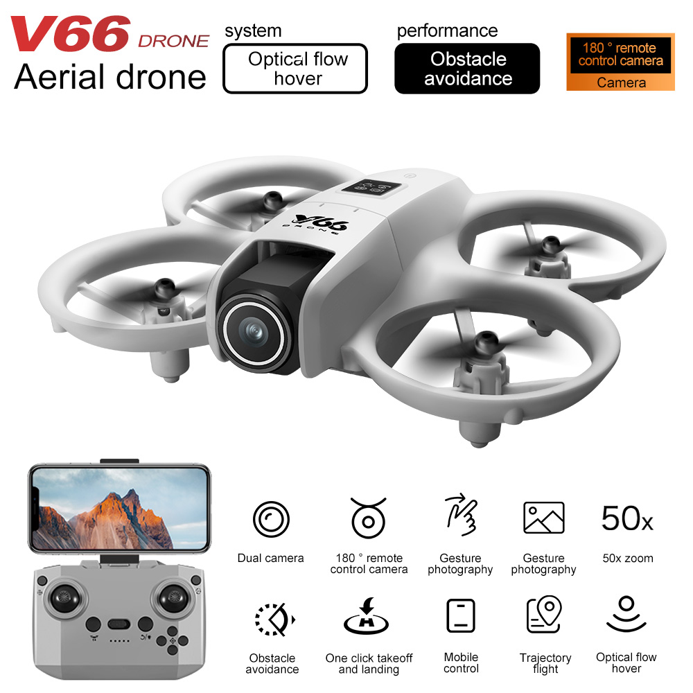 New V66 Mini Drone HD Camera 4 - Drone Camera Hd 评论和价格