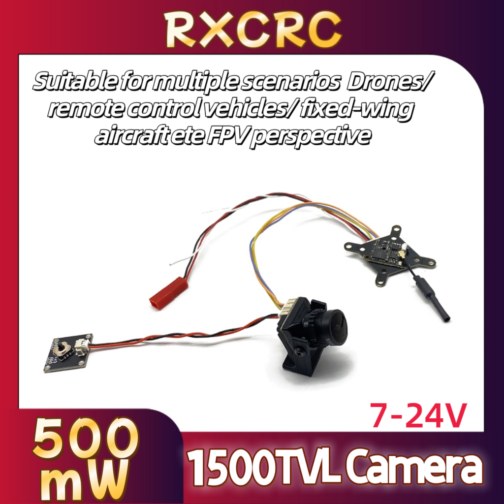 RXCRC FPV 5.8G Module 48CH 500 - Drone Camera Lens 评论和价格