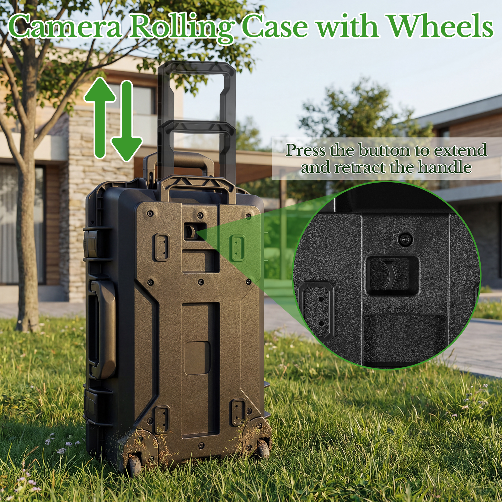 Professional Large Hard Rollin - Drone Camera Case 评论和价格
