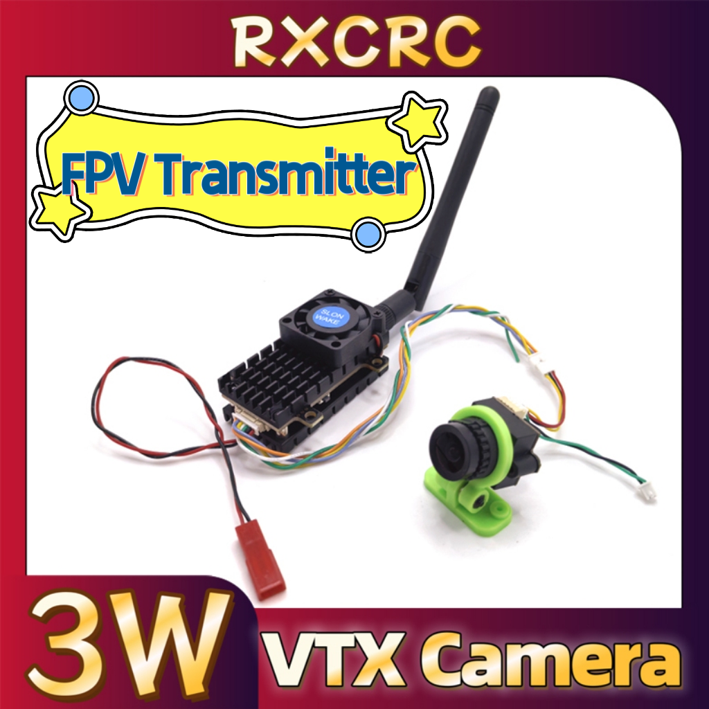 RXCRC 5.8G 3W Video VTX transm - Drone Camera Lens 评论和价格