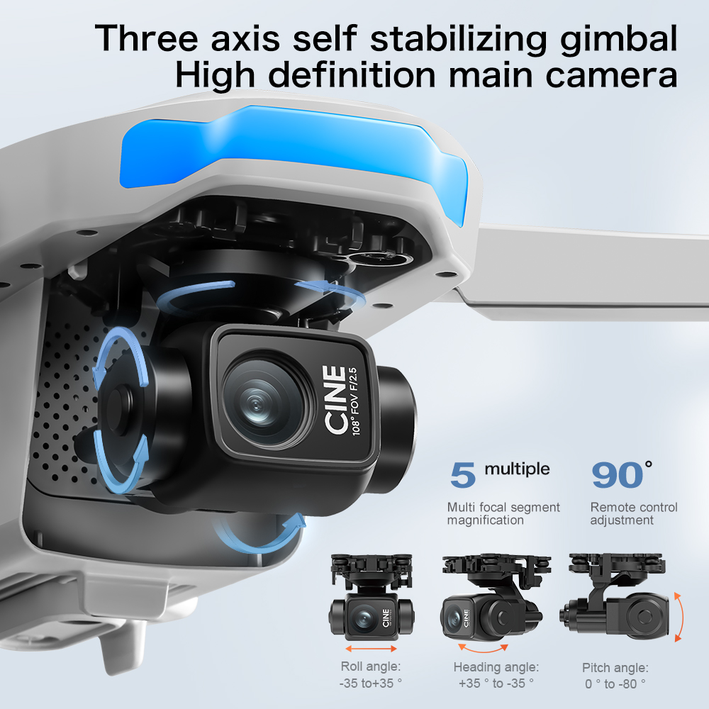 S-X1 MAX GPS Drone with 3-Axis - Drone Camera Thermal 评论和价格