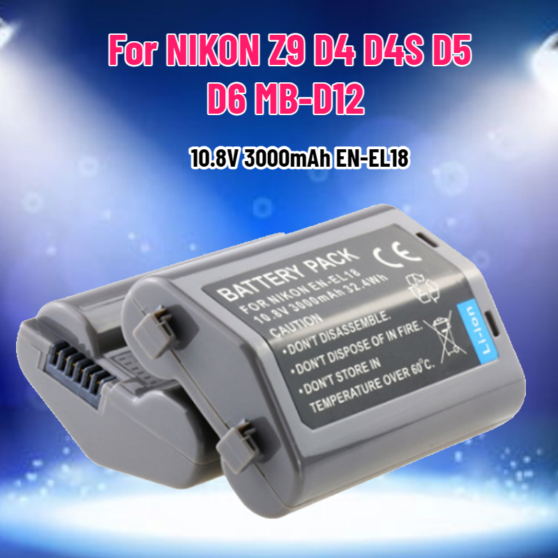10.8V 3000mAh EN-EL18 EN-EL18A - Drone Camera Action 评论和价格