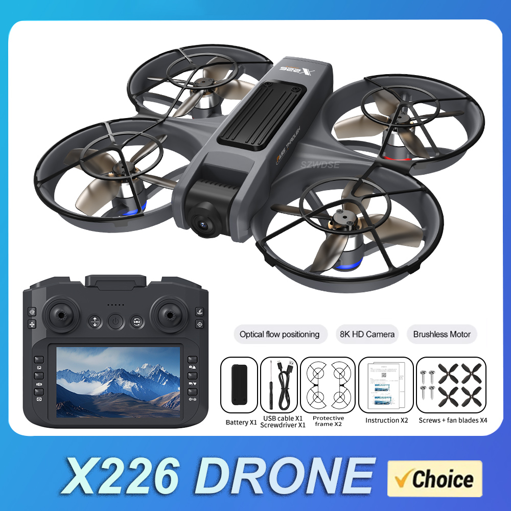 NEW X226 RC Drone 2.4G 5G WIFI - Drone Camera Night Vision 评论和价格