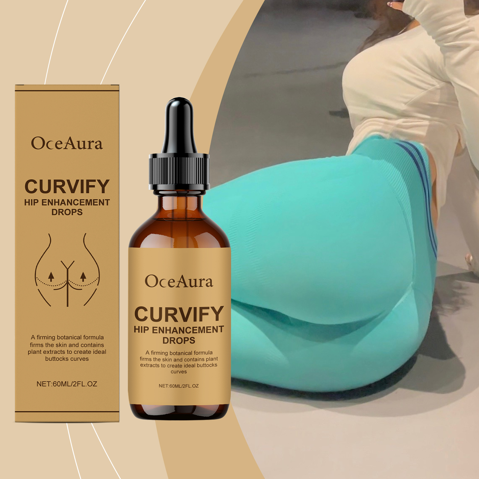 Butt Enhancement Serum,Active  - Drone Camera Stabilized 评论和价格