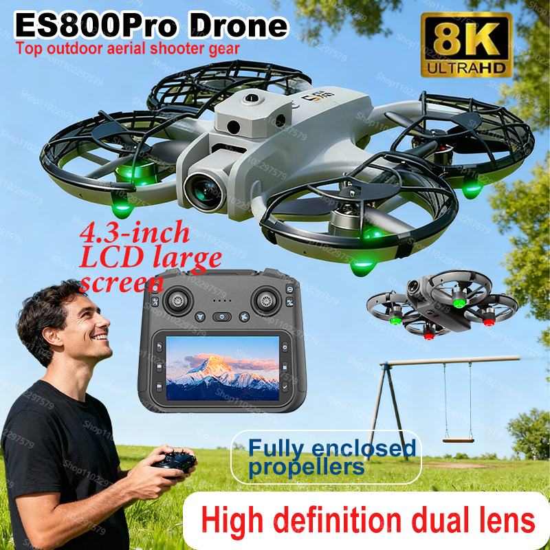 New ES800Pro Drone WIFI GPS 8K - Drone Camera Vlog 评论和价格