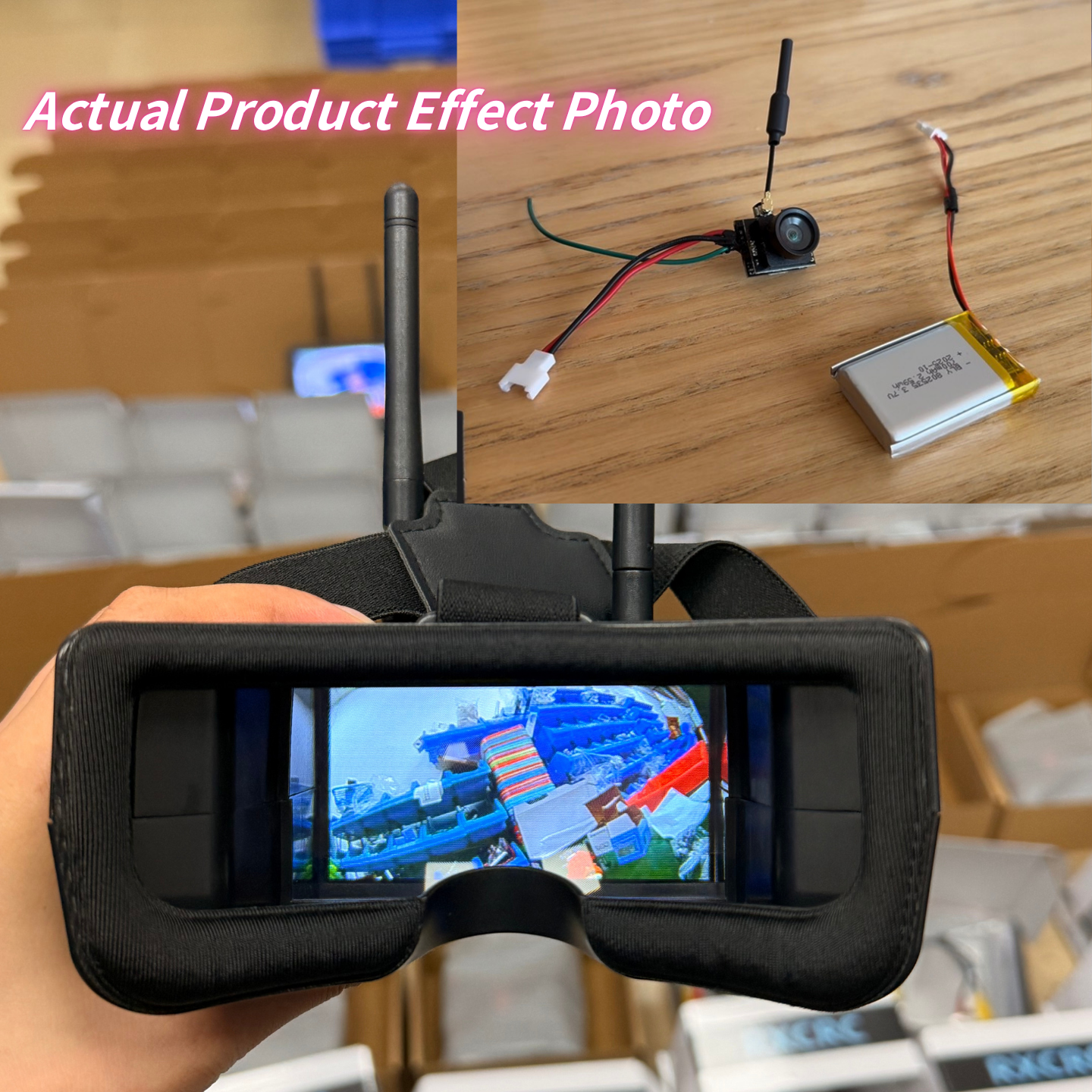 Slonwake 5.8G 48CH 200mW FPV D - Drone Camera Wide Angle 评论和价格