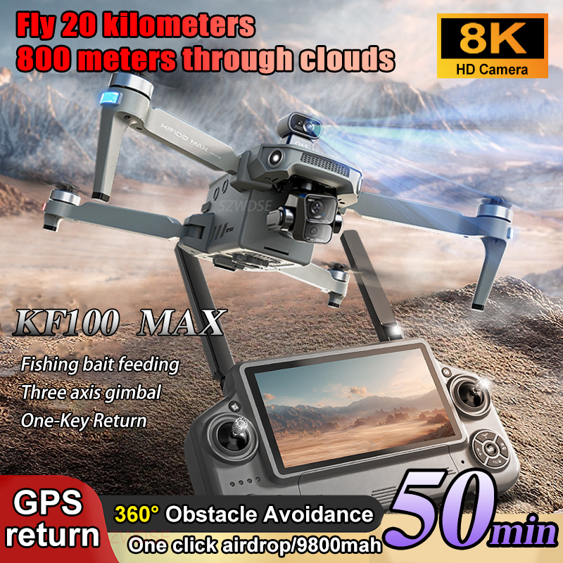 SJRC KF100 MAX 8K UHD Photo HD - Drone Camera Hd 评论和价格