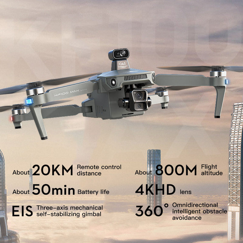 SJRC KF100 MAX 8K UHD Photo HD - Drone Camera Hd 评论和价格