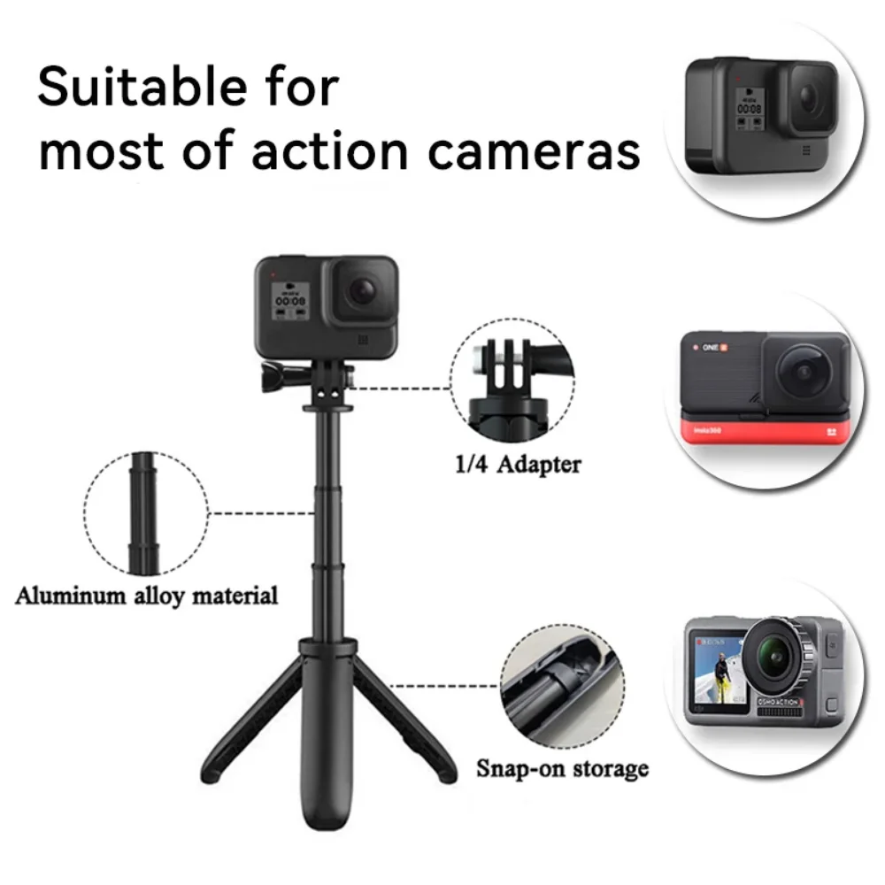 Mini Extendable Tripod Foldabl - Drone Camera Action 评论和价格