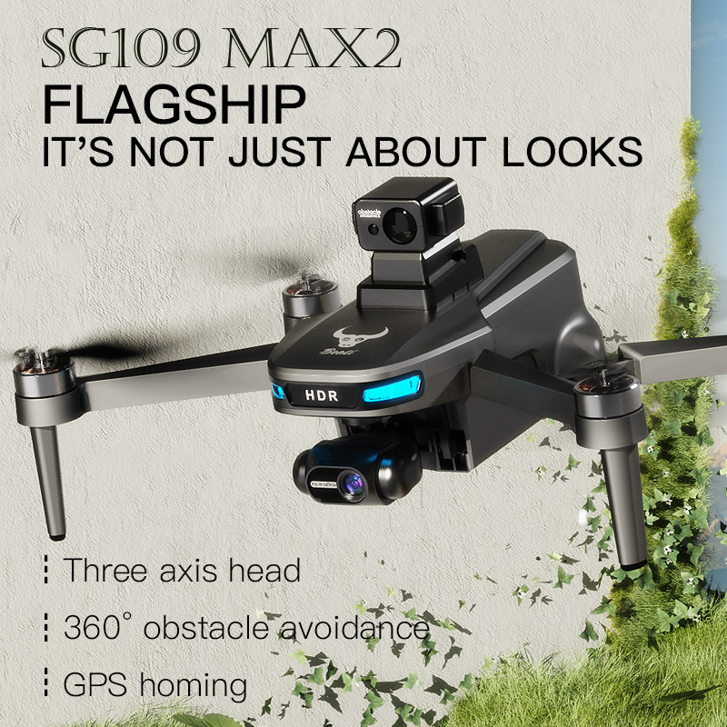 SG109 MAX2 Professional FPV 8K - Drone Camera With Gimbal 评论和价格