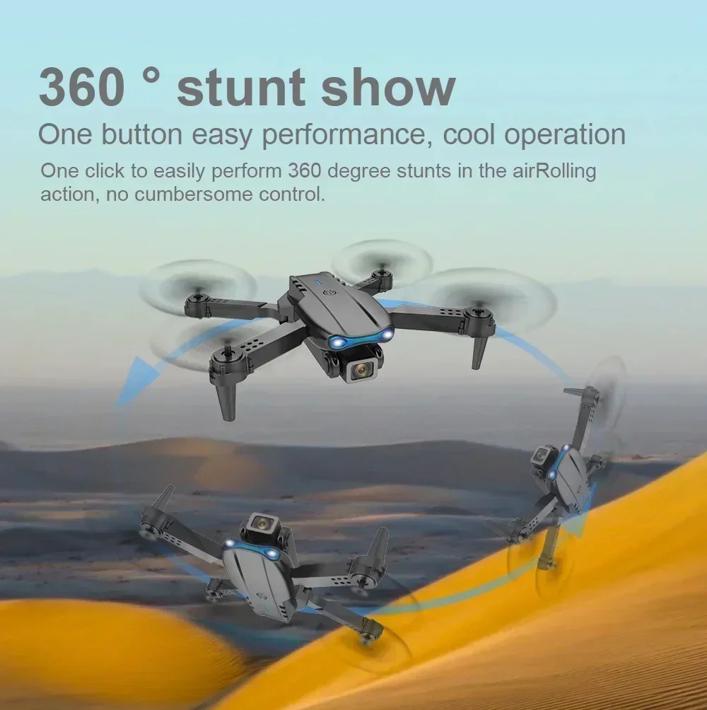 E99 Pro Foldable RC Quadcopter - Drone Camera Wide Angle 评论和价格