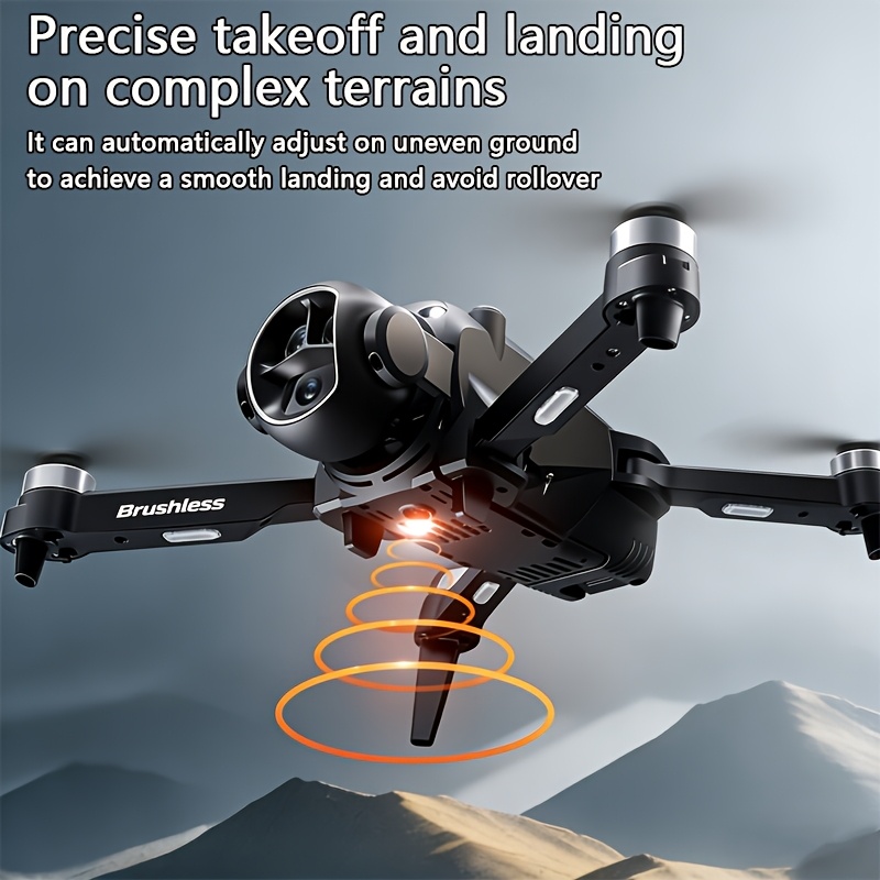Upgraded Brushless Drone with  - Drone Camera Vlog 评论和价格