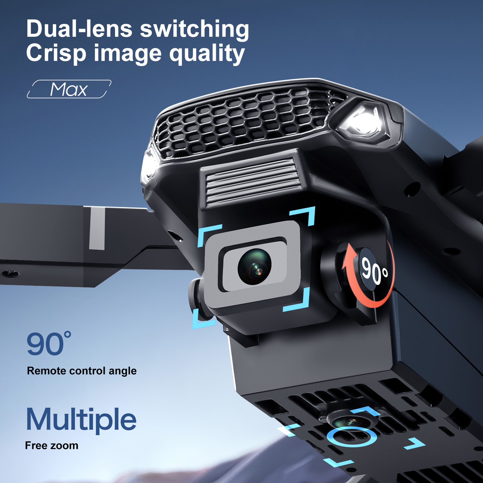 2025 New E88 E99 Upgraded Dron - Drone Camera Lens 评论和价格