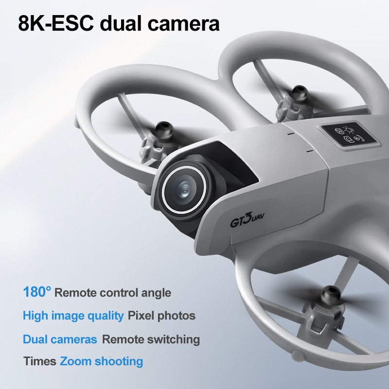 New GT3 Mini RC Drone 8K 5G Ae - Drone Camera Mount 评论和价格