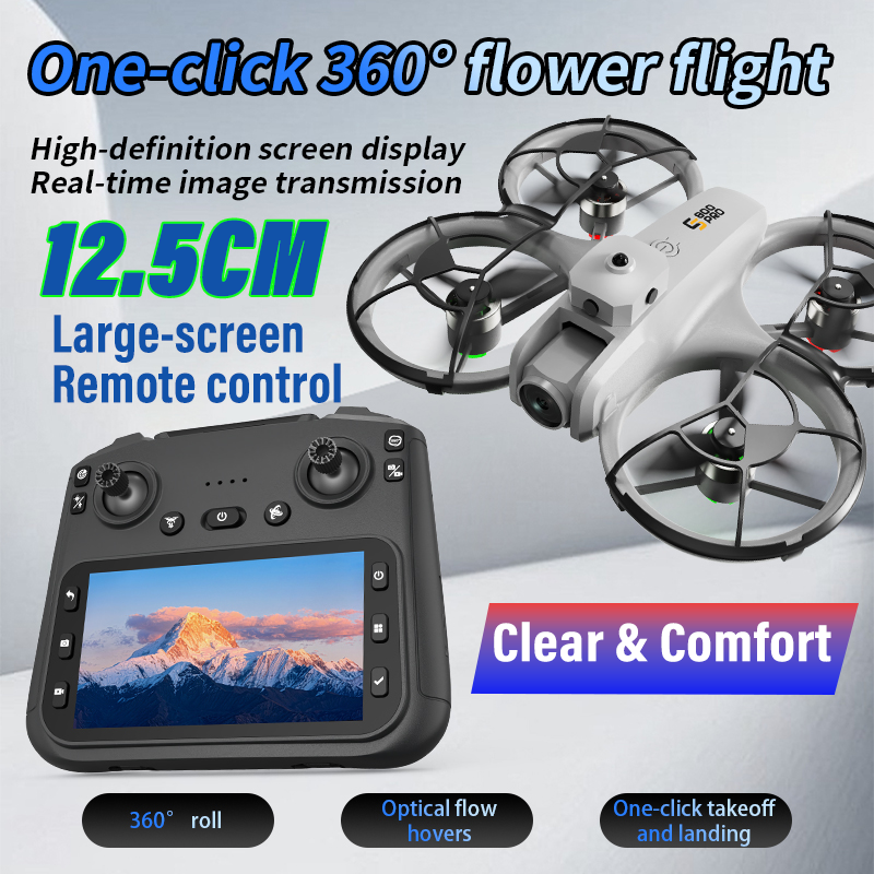 ES800PRO Drones 12.5CM Screen  - Drone Camera Vlog 评论和价格