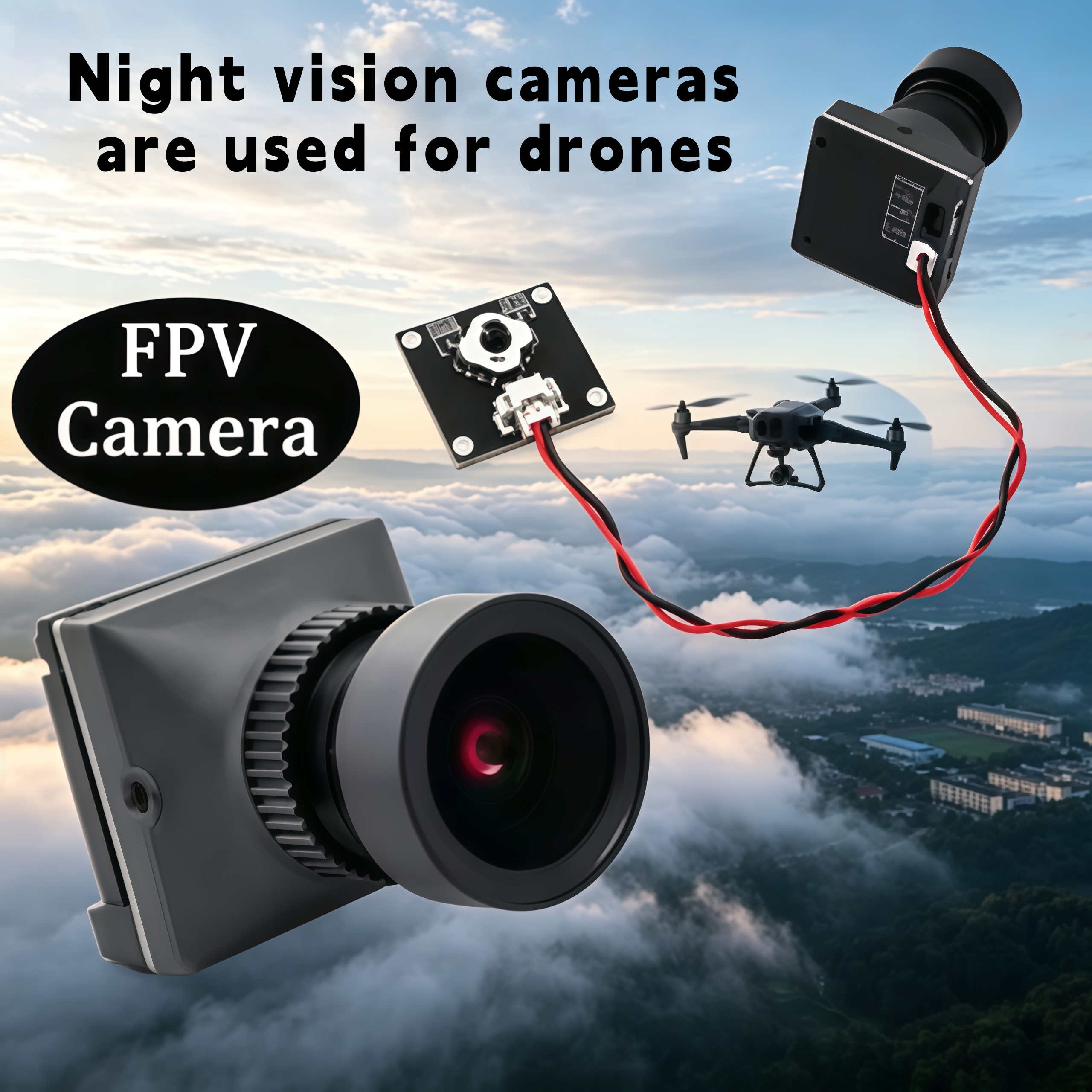1500TVL HD CADDX Snail FPV Cam - Drone Camera Hd 评论和价格