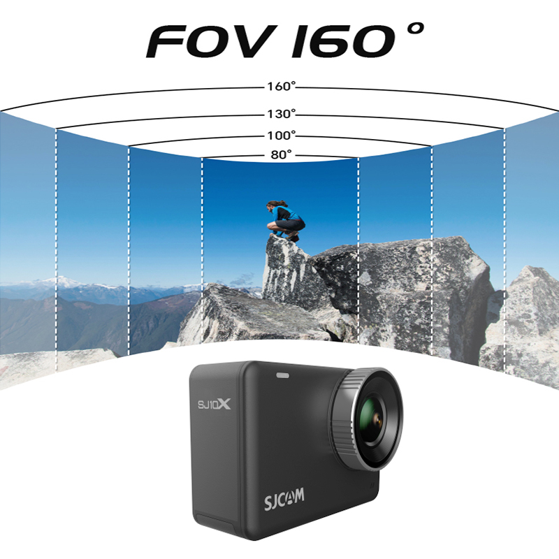 SJCAM SJ10X Waterproof Action  - Drone Camera Action 评论和价格