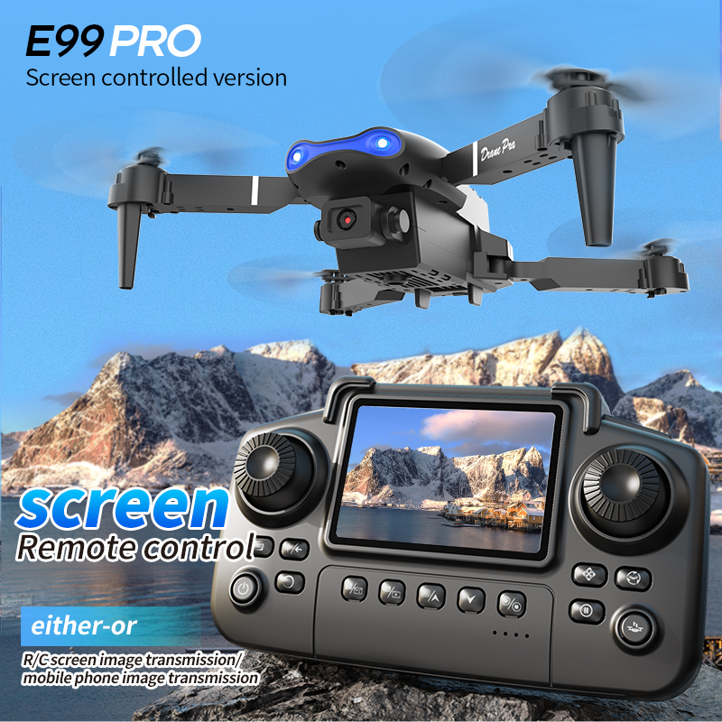E99 PRO Drone Screen Control A - Drone Camera Professional 评论和价格