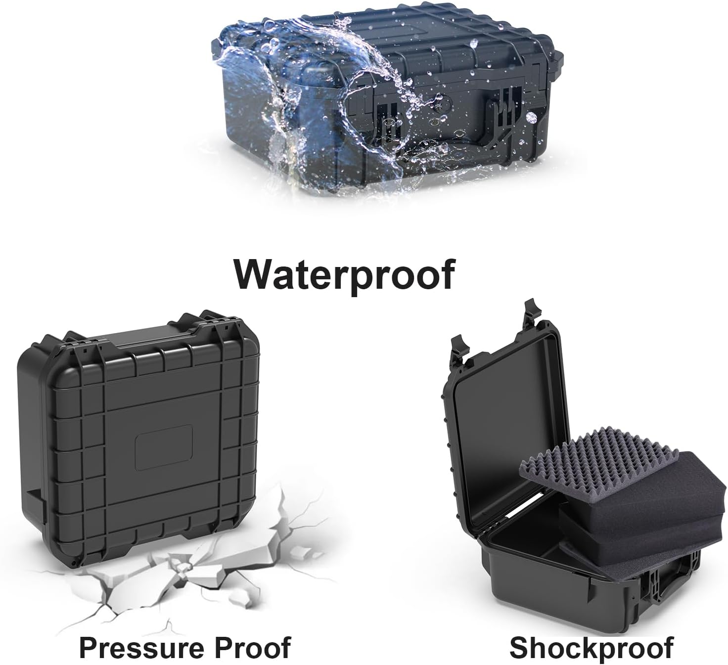 Waterproof Hard Case with Pick - Drone Camera Waterproof 评论和价格