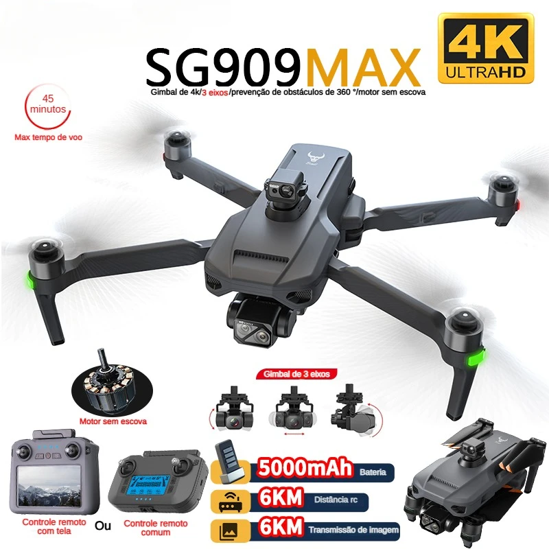 ZLL SG909 SG909MAX Professiona - Drone Camera Hd 评论和价格